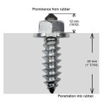 02-01227 | SS-50HD 2- 50mm Shoulder Stud Quantity 100/pkg