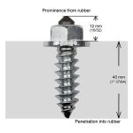 02-01228 | SS-50HD 2- 50mm Shoulder Stud Quantity 200/pkg