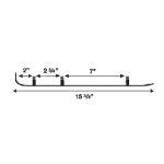 08-254-09L | Polaris/Ski-doo ACS Lite Carbide Runners