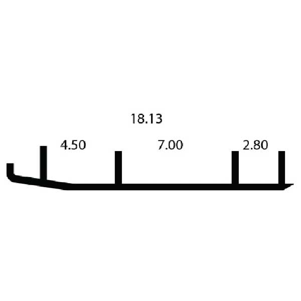 08-257-04L | Arctic Cat ACS Lite Carbide Runners