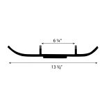 08-254-08S |  Ski Doo ACS Lite Sports Carbide Pair .