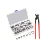 271324 | Stepless Clamp Kit W/Tool 6-21mm 100 Pieces