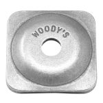 ASG-3775-84 | Square Grand Digger Backer Plates Aluminum 5/16 84/PKG