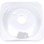 ASG-3815-48 | Square Grand Digger Backer Plates White 5/16 48/PKG