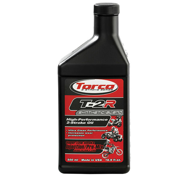 920-2085 | Torco T-2R 2-Stroke High Performance Oil – 12 Pack (500ml)