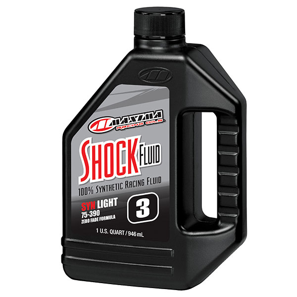 920-4023-1 | Maxima Racing Oils Synthetic Shock Oil Lite 3Wt.1Qt
