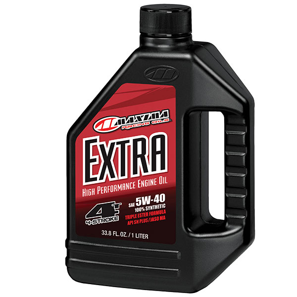 920-4409-1 920-4409-1 | Maxima Racing Oils Extra Synthetic 4-Stroke Engine Oil 5W40 1L - Image 1
