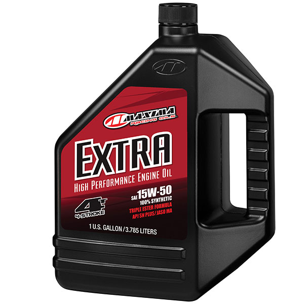 920-4425-1 920-4425-1 | Maxima Racing Oils Extra Synthetic 4-Stroke Engine Oil 15W50 128 OZ - Image 1