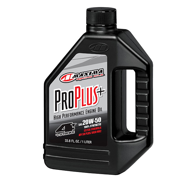 920-4439-1 920-4439-1 | Maxima Racing Oils Pro Plus+ Synthetic 4-Stroke Engine Oil 20W50 1L - Image 1