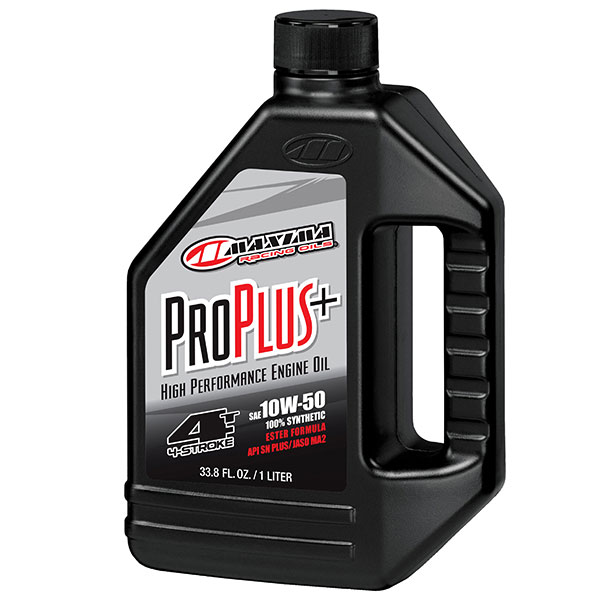 920-4444-1 | Maxima Racing Oils Pro Plus+ Synthetic 4-Stroke Engine Oil 10W50 1L
