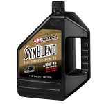 920-4455-1 | Maxima Racing Oils Synthetic Blend Ester 4-Stroke Engine Oil 10W40 128 OZ