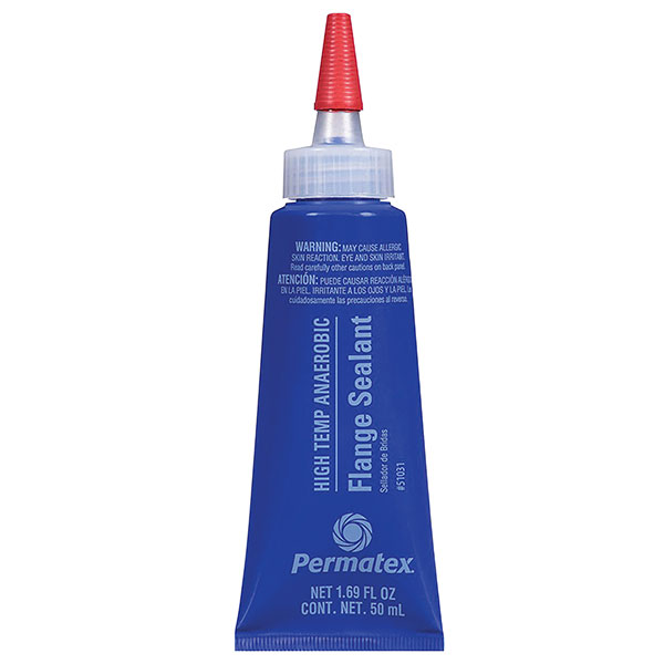 930-3018 | Permatex High-Temp Anaerobic Flange Sealant – 50 ml (Red)