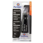 930-3217 | Permatex Black Silicone Adhesive Sealant 80ml Black