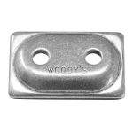 ADA2-3775-B | Angled Double Digger  Plate Aluminum 5/16Size, 48/pkg Quantity