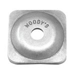 ASG-3775-500 | Square Grand Digger Backer Plates Aluminum 5/16 504/PKG
