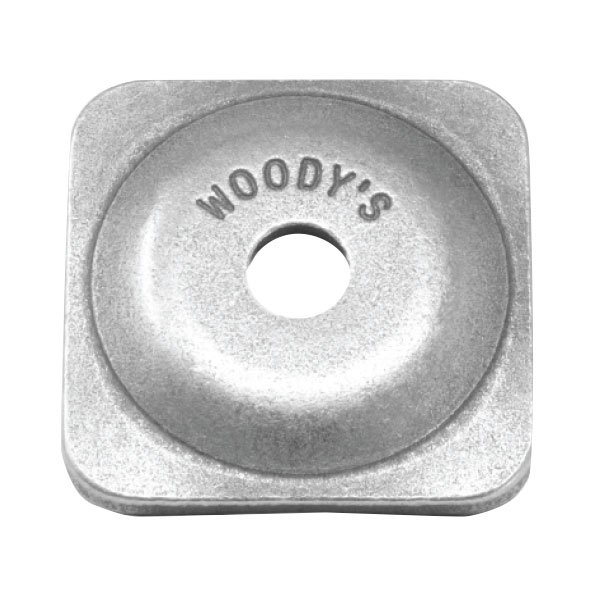 ASG-3775-500 ASG-3775-500 | Square Grand Digger Backer Plates Aluminum 5/16 504/PKG - Image 1