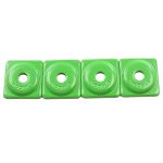 ASW2-3780-48 | Square Digger Support Plate Green Size 5/16 48pkg