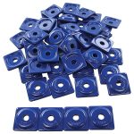 ASW2-3795-48 | Square Digger Support Plate Blue Size 5/16 48pkg