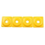 ASW2-3800-48 | Square Digger Support Plate Yellow Size 5/16 48pkg