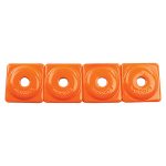 ASW2-3805-48 | Square Digger Support Plate Orange Size 5/16 48pkg