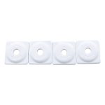 ASW2-3815-48 | Square Digger Support Plate White Size 5/16 48pkg