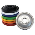 AWA-3780 | Round Digger Backer Plates Green 5/16 48/Pkg
