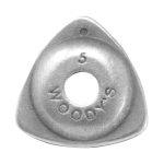 AWT-3775 | Triangle Digger Plate Aluminum 5/16Size, 48/pkg Quantity