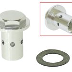 07-071-43 | Deep Well Drain Plug 12mm Thread, 7.7mm Nut Height