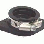 07-100-18 | Carburetor Flanges ID 38.5/41, Centre to Center 75 , Throat Depth 28.6