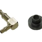 07-276 | Press Fitting & Grommet Can be added to any metal tank by drilling For 1/2 hole x 1/4 hose