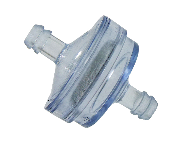 K7A_07-401 07-401 | Clear Filter Overall Diameter 1.3 ,Inlet/Outlet Diameter: 5/16 Fits Fuel Lines: 1/4,Length Between Hoses: 1 - Image 1