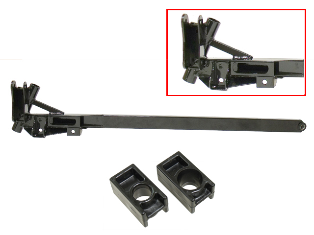 K8A_08-456 08-456 | Polaris Black Trailing Arm Right - Image 1