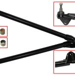 08-520-04 | Arctic Cat Lower A-Arms Right Ball Joints Permanently Fixed To A-Arms Bushings Installed