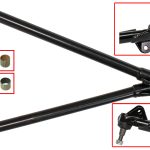 08-520-06 | Arctic Cat Lower A-Arms Right Ball Joints Permanently Fixed To A-Arms Bushings Installed