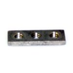 014-158| Crampons steel mounting plates Size 1/4 Oty 24 3 holes