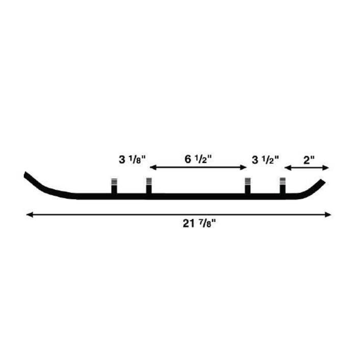light-carbide-runners-251-14l 08-251-14M | Yamaha ACS Carbide Max - Image 1