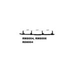 RM8006 | Cabrides 6 Pair USI TS201/Tunnelblade/4 Stud Runner