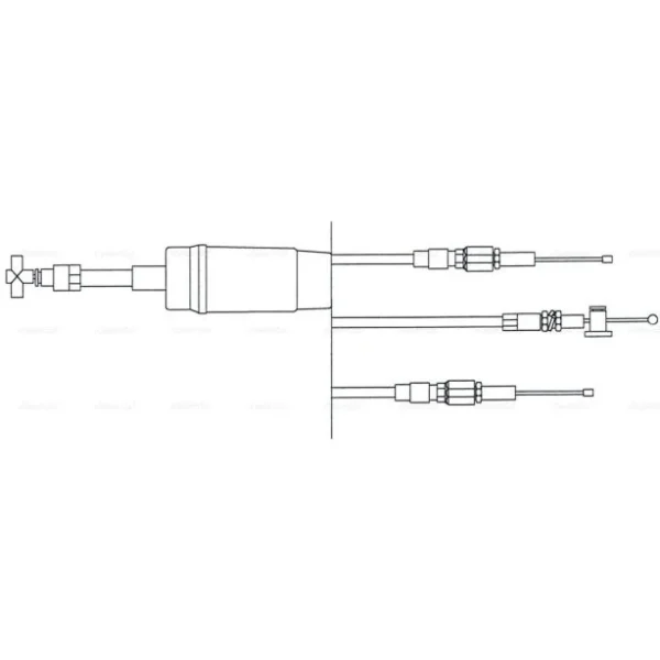 05-139-71 | Throttle Cable, Ski-Doo