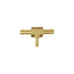 07-279-09 | T Combination for 5/32 or 1/4 fuel hose and 1/8 primer line Material Brass