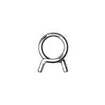 07-285-04 | Fuel Hose Clamp 1/4 Hose ID 8mm Each