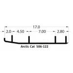 506-122 |  Arctic Cat Carbide 90° 6 (Pair)