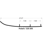 510-205 | Polaris Wearbar (Each)