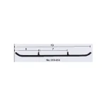 510-414 | Ski Doo Wearbar (Each) Lenght 19.00 Stud 2