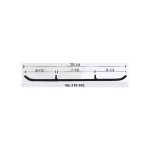 510-502 | Kawasaki Wearbar (Each) Lenght 25.25 Stud 2
