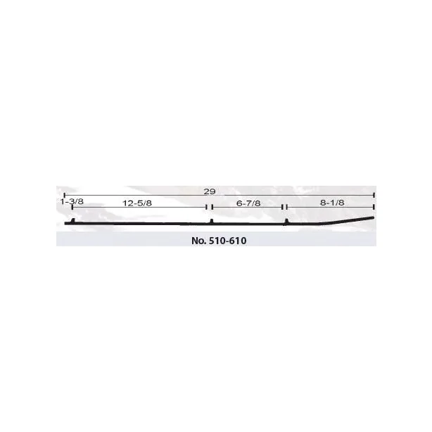 sftp_5_1_51510-610.jpg 510-610 | Yamaha Wearbar (Each) Lenght 28.625 Stud 3 - Image 1