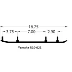 510-621 | Yamaha Wearbar (Each) Lenght 17.625 Stud 4