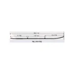 510-702 | John Deere Wearbar (Each) Lenght 36 Stud 2