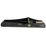 35-326C | Arctic Cat Ski Mounting Saddles Brackets Black