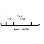 RM3006 | Cabrides 6 Pair Blow Molded Skidoo/Polaris