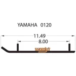 023527 | Mini Sled Runners Yamaha